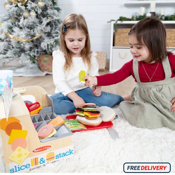 Slice & Stack Sandwich Counter, Children's Toys, - Picture 7 of 8